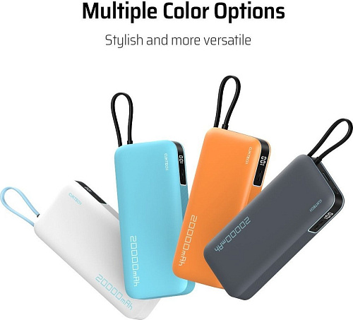 Внешний аккумулятор Cuktech PB200N 20000mAh 55W (светло-серый)