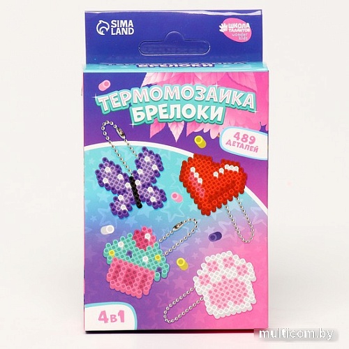 Развивающая игра Школа талантов Термомозаика. Розовые мечты 10124184