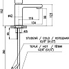 Смеситель Slezak RAV Колорадо CO128.5CMATC (черный/хром)