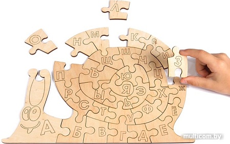 Мозаика/пазл Woody Умная улитка 00112