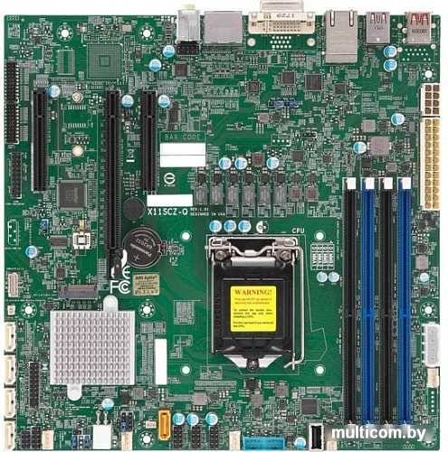 Материнская плата Supermicro MBD-X11SCZ-Q-O