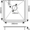 Кухонная мойка Melana ProfLine H48544