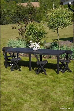 Стол Ipae Progarden Indo IND012AN (антрацит)