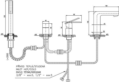 Смеситель Slezak RAV Лоира LR565.5P