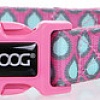 Ошейник Doog Luna COLPTD-XS (розовый с каплями)