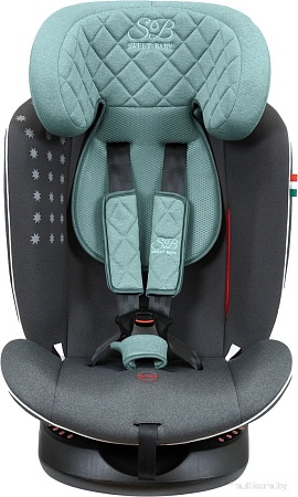 Детское автокресло Sweet Baby Crosstour 360 SPS Isofix 0-36 (серый/бирюзовый)