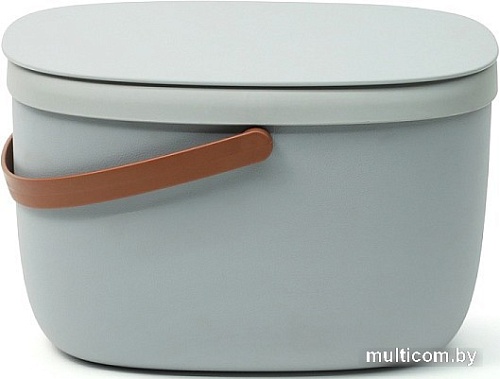 Контейнер для пищевых отходов Qualy Foody QL10380-GY (серый)