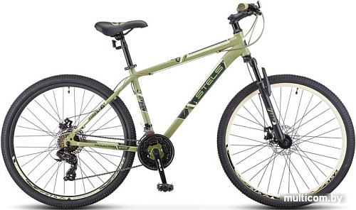 Велосипед Stels Navigator 700 MD 27.5 F020 р.17.5 2021 (хаки)