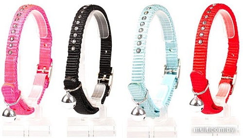 Ошейник Duvo Plus Стразы 11157/black