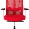 Кресло Chair Meister Nature II Slider 3D (белая крестовина, красный)