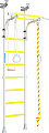 Детский спортивный комплекс Romana R5 Kometa 01.20.7.06.490.03.00-24 (белый прованс/желтый)