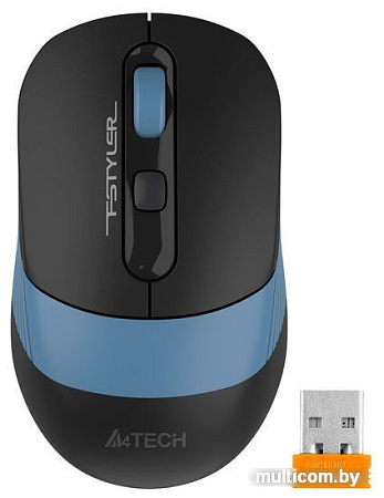 Мышь A4Tech Fstyler FB10C (синий)