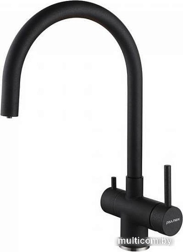 Смеситель Paulmark Heller He213218-418 (черный металлик)