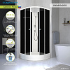 Душевой уголок Domani-Spa Eco Delight Slim 88 80x80 DS01EcDS88LBT00