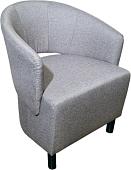 Интерьерное кресло Mio Tesoro Мажор-2 (Lux 05 светло-серый)