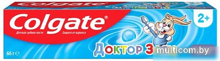 Зубная паста Colgate Доктор Заяц со вкусом жвачки (66 г)