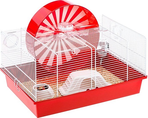 Клетка Ferplast Coney Island (красный) 57003070
