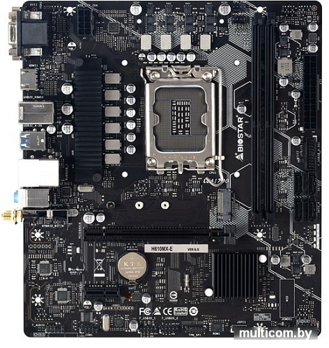 Материнская плата BIOSTAR H610MX-E Ver. 6.x