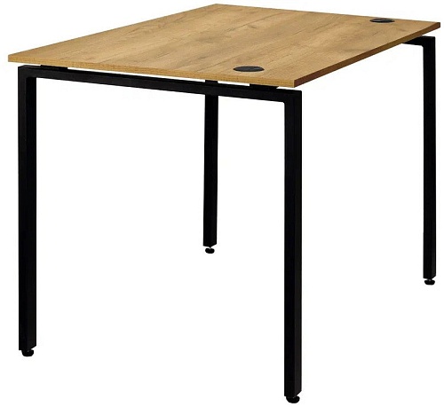 Стол Millwood Лофт Сиэтл ДТ-5 120x70x75 (дуб золотой Craft/черный)