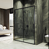 Душевая дверь MaybahGlass 195x120 MGD-1276-6 (бесцветный/черный)