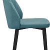 Стул Трия Капри конус Т2 исп.2 (черный муар/велюр бирюзовый)