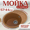 Кухонная мойка Saniteco Pura (терракот)