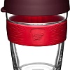 Многоразовый стакан KeepCup Longplay Brew M Kangaroo Raw 340мл (бордовый)