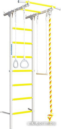Детский спортивный комплекс Romana S1 01.21.7.06.490.05.00-13 (белый прованс/желтый)