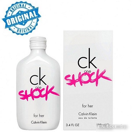 Туалетная вода Calvin Klein CK One Shock For Her EdT (тестер, 100 мл)