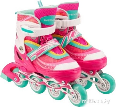 Роликовые коньки Favorit 8816-S-PN (р. 30-33)