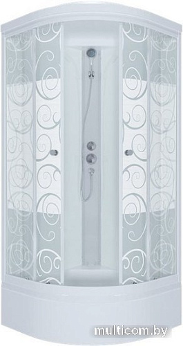 Душевая кабина Triton Стандарт В ДН4 100x100 (узоры)