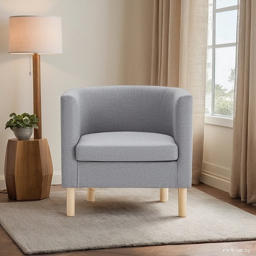 Интерьерное кресло Mio Tesoro Агата 351 (серый 1174)