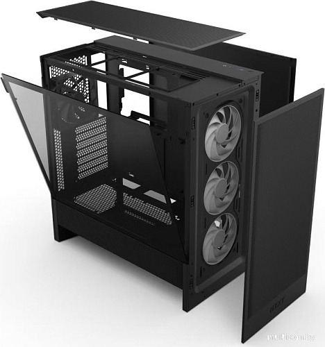 Корпус NZXT H5 Flow RGB 2024 CC-H52FB-R1