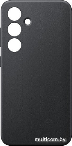 Чехол для телефона Samsung Vegan Leather Case S24+ (черный)