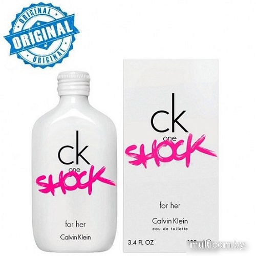 Туалетная вода Calvin Klein CK One Shock For Her EdT (тестер, 100 мл)