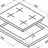 Варочная панель Korting HGG 685 CTB