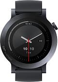Умные часы CMF Watch 3 Pro (темно-серый, черный силиконовый ремешок)