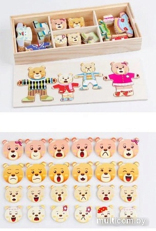 Головоломка Top Goods Мишкина семья 201342