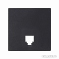 Накладка для розетки Simon 82062-38 (графит)