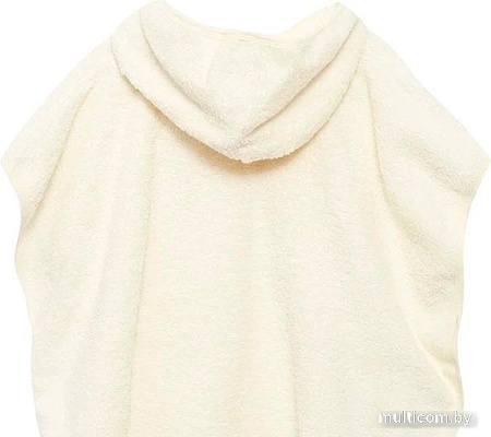 Полотенце с капюшоном Lilia Пончо детское 113x83 Плп-113 (светло-кремовый)