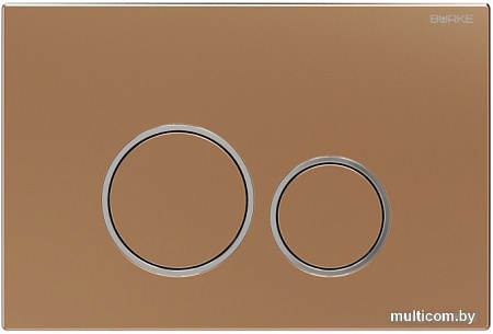 Панель смыва Burke Тип 05 105.RH.1 (розовое золото/хром глянцевый)