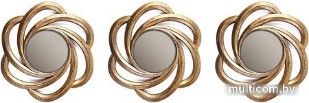 Зеркало MonAmi 090-3 (золотистый)