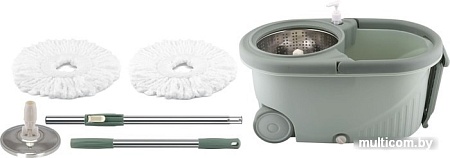 Швабра с отжимом Lamart Spin LT8053