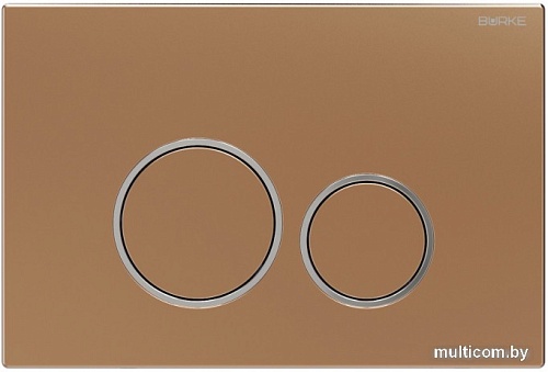 Панель смыва Burke Тип 05 105.RH.1 (розовое золото/хром глянцевый)