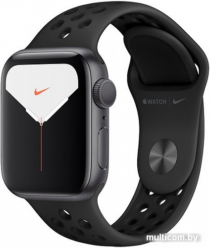 Умные часы Apple Watch Nike Series 5 40 мм (алюминий черный космос/антрацит)