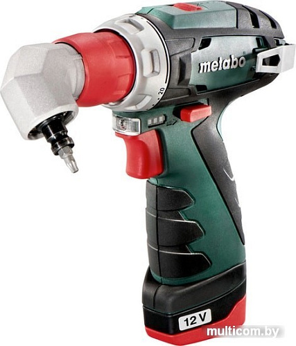 Дрель-шуруповерт Metabo PowerMaxx BS Quick Basic 600156950 (с 2-мя АКБ, кейс, 2 патрона)