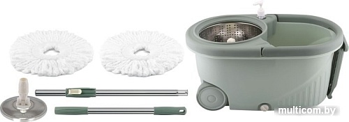 Швабра с отжимом Lamart Spin LT8053