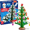 Набор для создания поделок/игрушек Bondibon Деревянная елочка-календарь 3D с игрушками ВВ5173