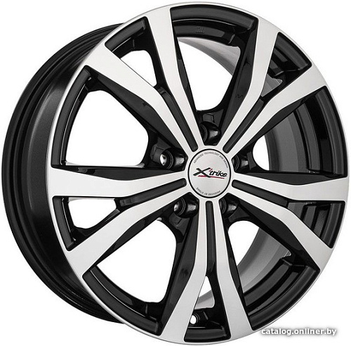 X'trike X-119 16x6.5&quot; 5x100мм DIA 67.1мм ET 38мм BK/FP