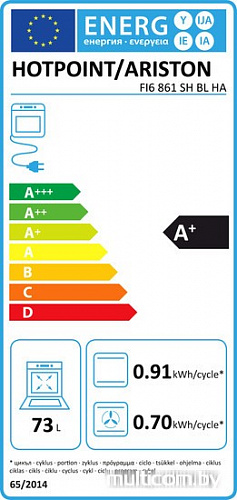 Духовой шкаф Hotpoint-Ariston FI6 861 SH BL HA